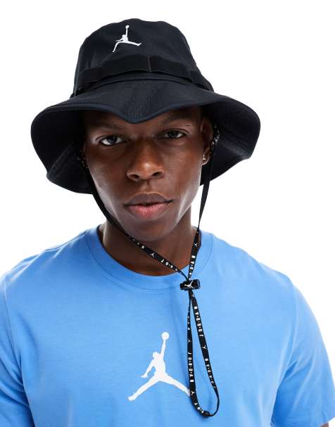 Jordan - Bucket hat in zwart - view 1