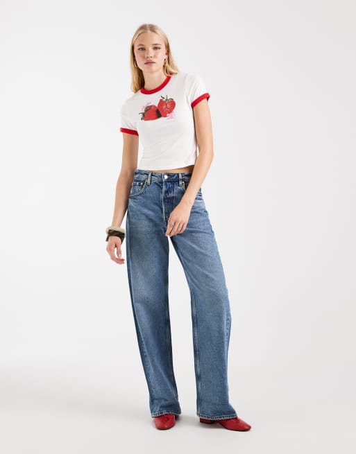 Jordan - camiseta con diseño encogido gráfica en blanco y rojo, 2 de 4
