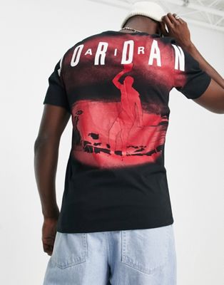 Jordan chest logo t-shirt in black