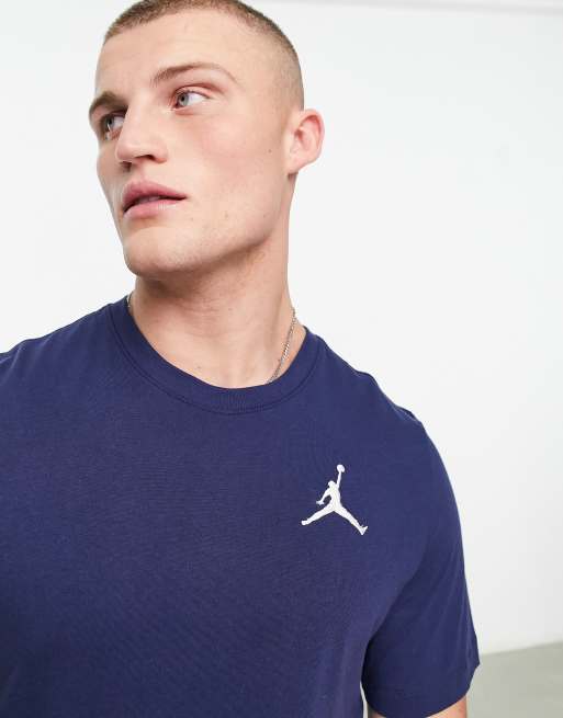 Jordan chest logo t-shirt in navy | ASOS