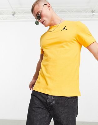 Jordan chest logo t-shirt in orange - ASOS Price Checker