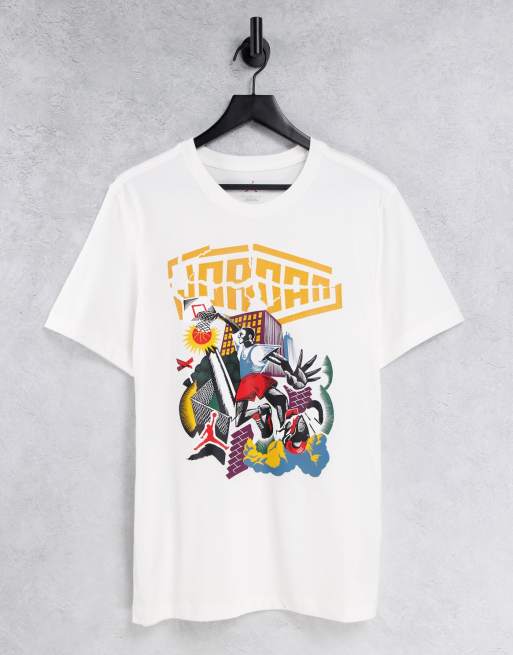 Jordan print store t shirt