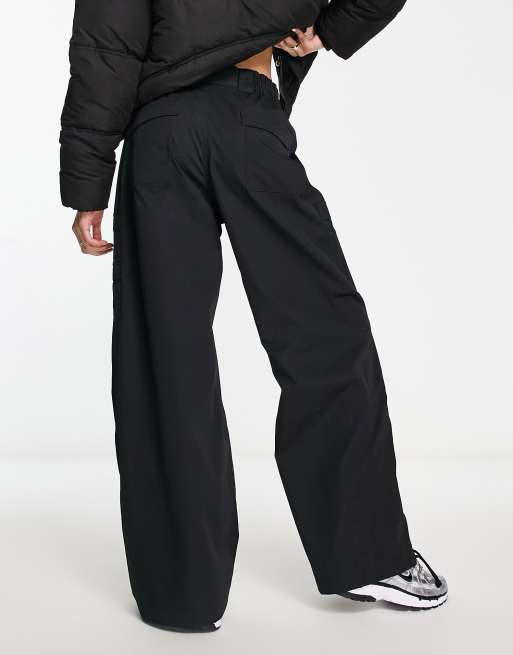 Jordan chicago multi pocket cargo trousers in black