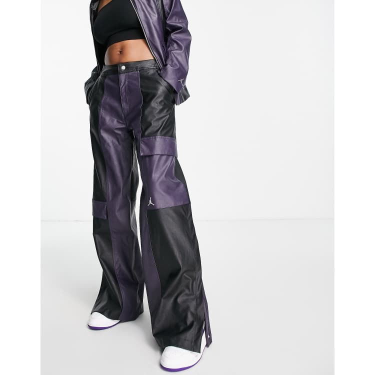 Black and hot sale purple pants