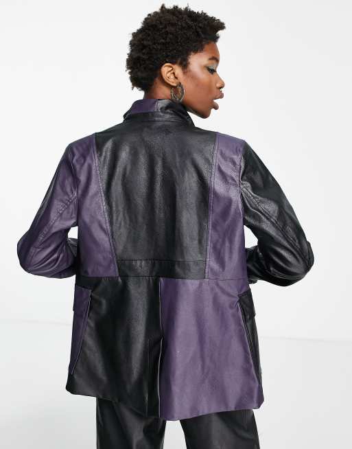 Jordan leather clearance coat