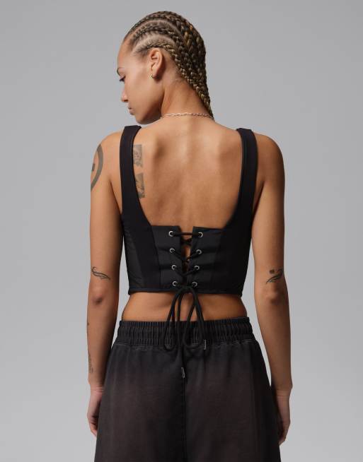 Jordan Club corset in black, 3 of 4