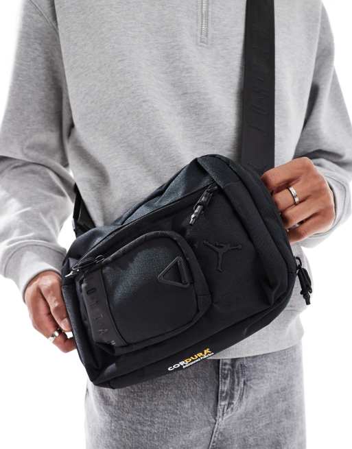 Jordan Collectors crossbody bag in black | ASOS