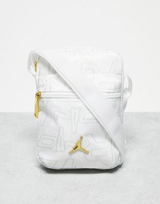 Jordan crossbody bag in white  - ASOS Price Checker