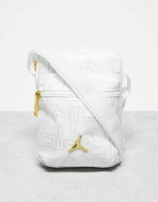 Jordan crossbody bag in white  - ASOS Price Checker