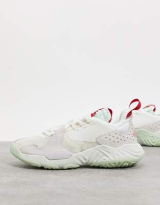 nike jordan delta trainers in cream
