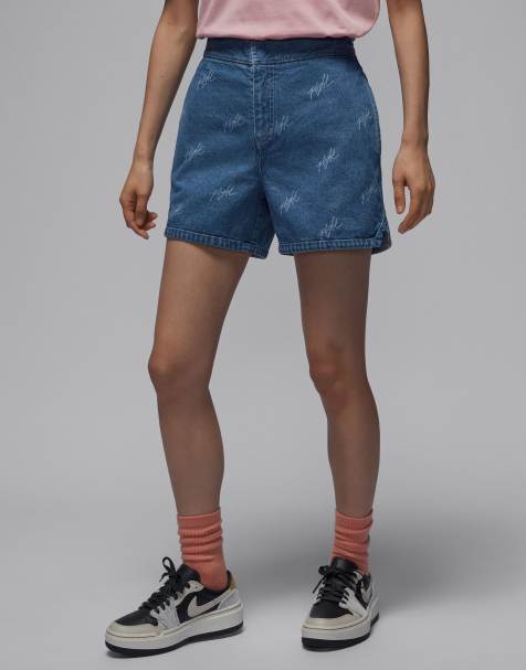 Jordan denim shorts in blue - view 1
