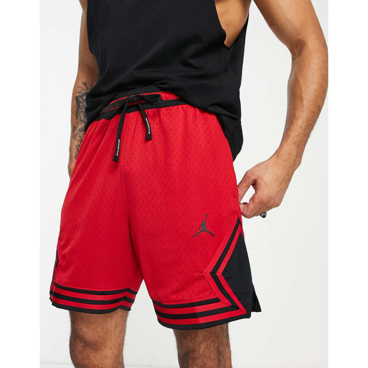 Short jordan online rojo