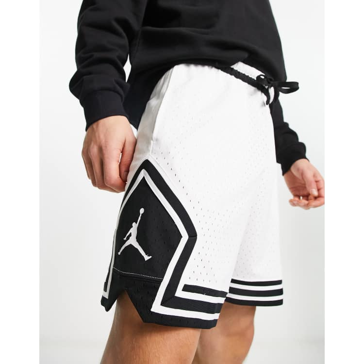 Jordan hot sale white shorts