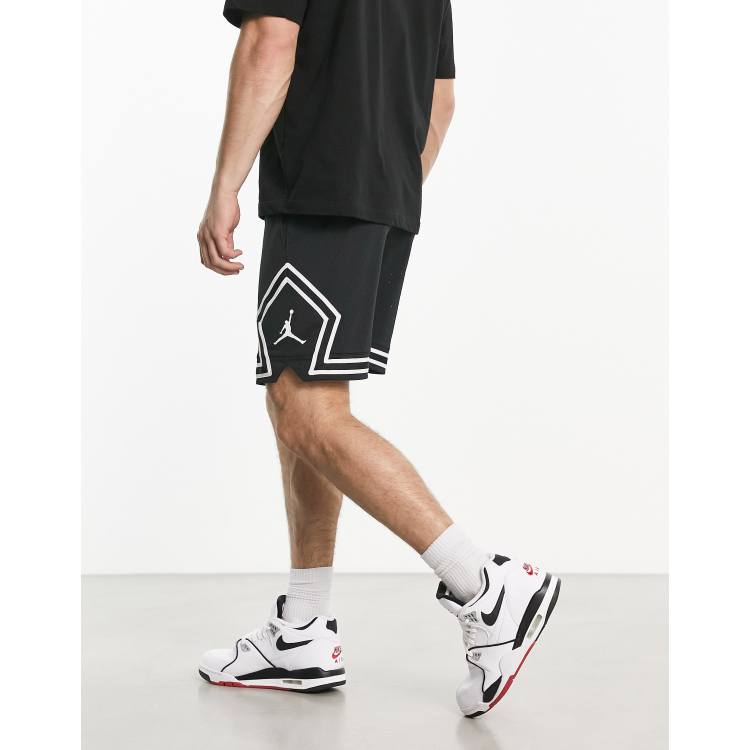Jordan Diamond Netzstoff Shorts in Schwarz ASOS
