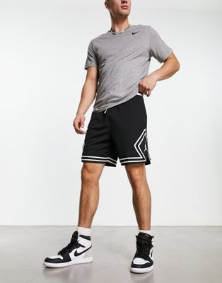 Jordan diamond sport mesh shorts in black - ASOS Price Checker