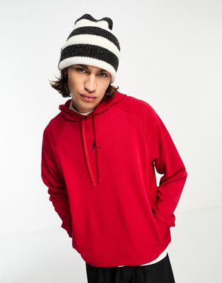 Jordan Dri-FIT fleece hoodie in gym red  - ASOS Price Checker