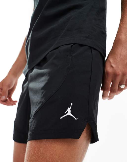 Black jordan gym shorts on sale