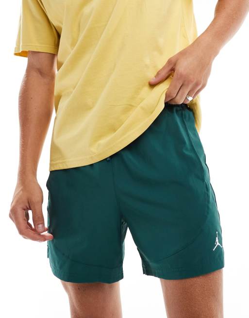 Jordan Dri Fit Sport woven shorts in dark green