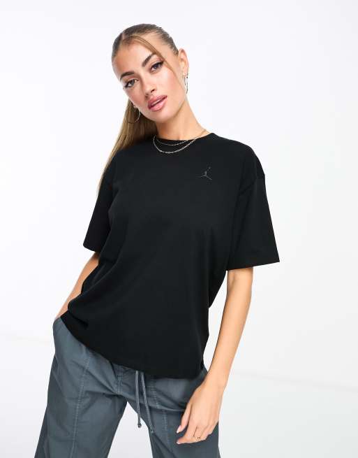 Jordan essential core t shirt in black ASOS