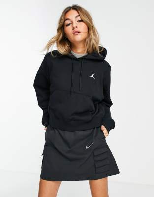Jordan essential fleece hoodie in black - ASOS Price Checker