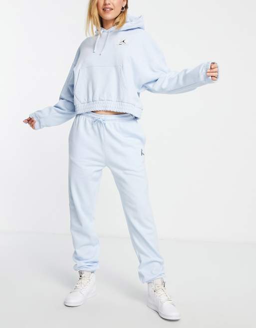 Baby blue store jordan sweatpants