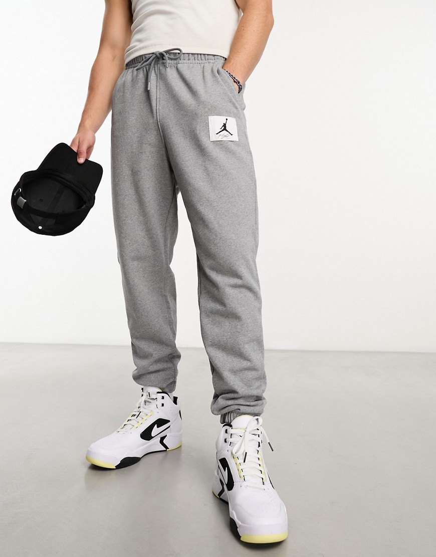 Jordan Essential fleece joggers in grey