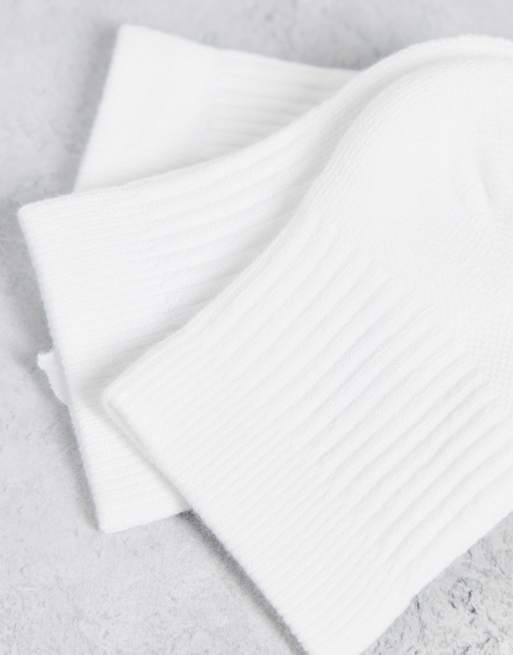 Jordan – Essential – Knöchelhohe Socken in Weiß im 3er-Pack, 3 von 4