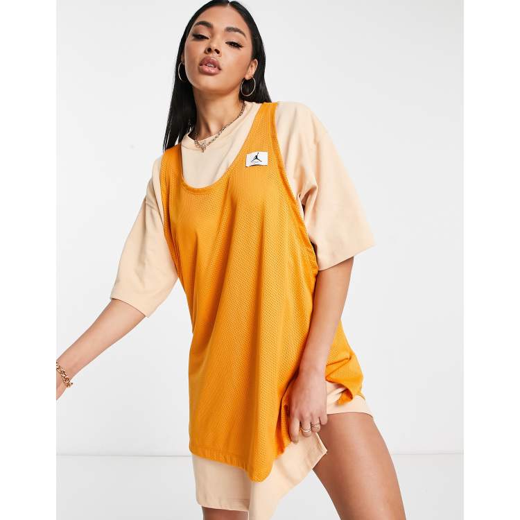 Mustard t 2024 shirt dress