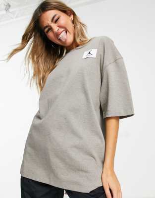 grey jordan shirt womens