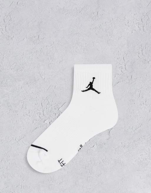 Jordan - Essential - Pakke med 3 par hvide ankellange sokker, 2 af 4