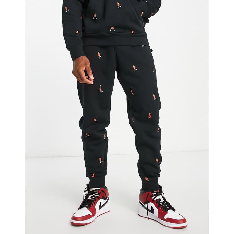 Survetement ensemble Hoodie and pant noir - Jordan Noir