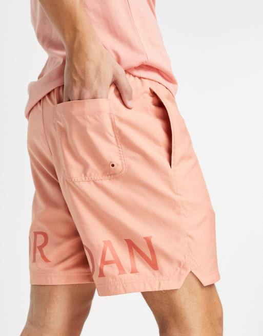 Jordan Essential Poolside Short tiss imprim Rose