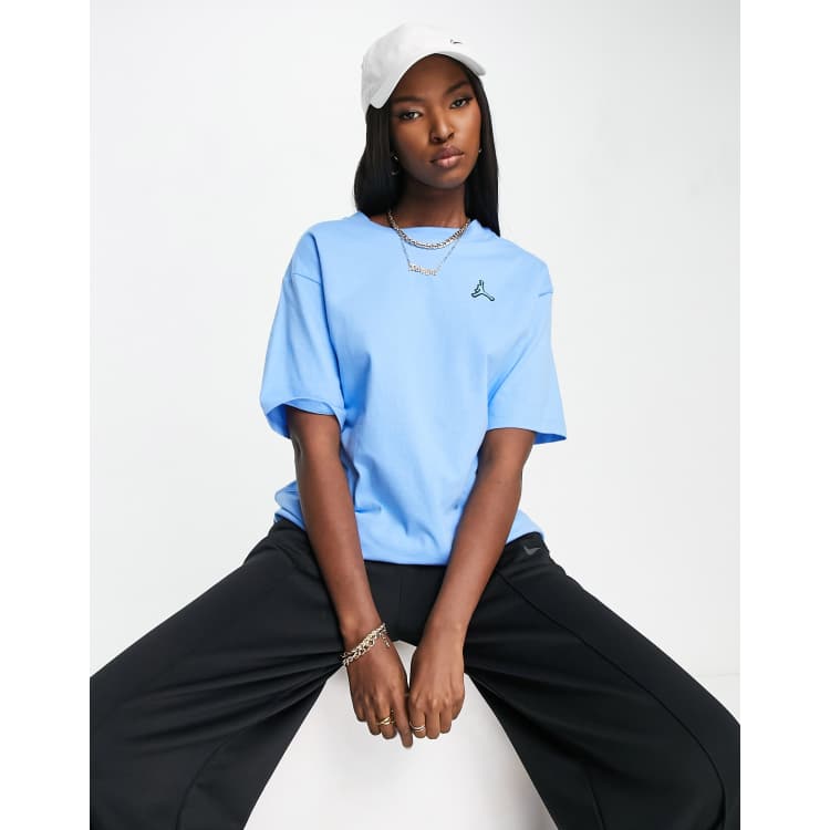 Jordan essential t shirt in university blue ASOS