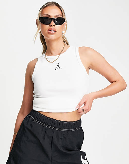 essential tank top in white | ASOS