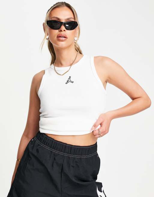 Jordan essential tank top white ASOS