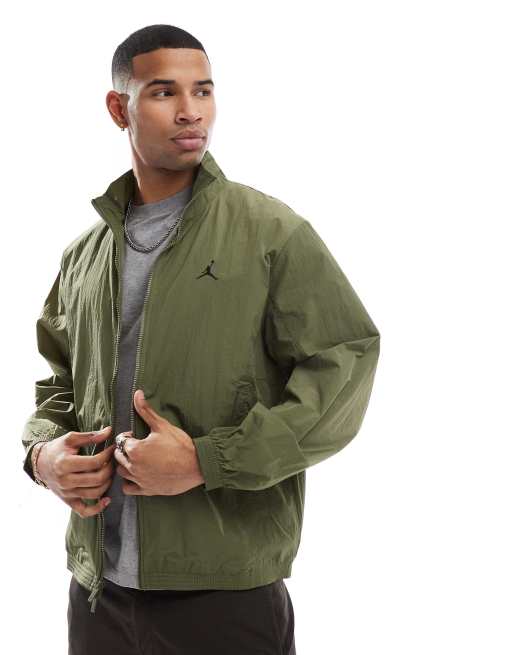 Jordan Essential Wind jacket in olive ASOS