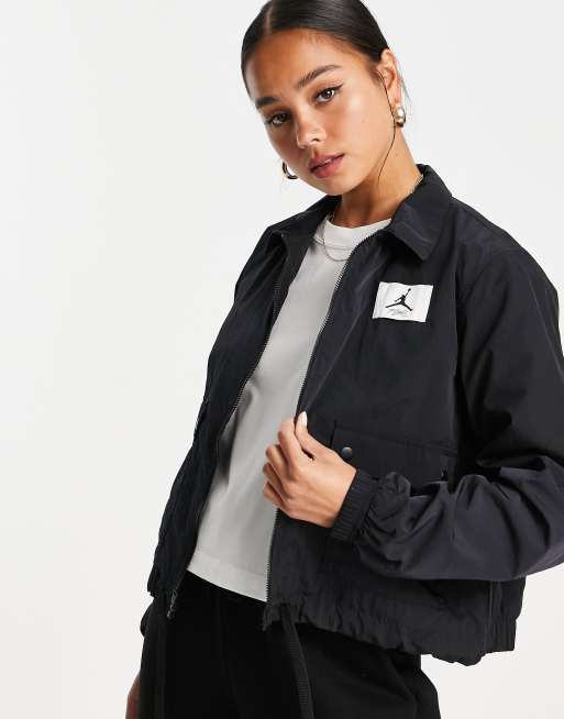 JORDAN Sweat jacket JORDAN ESSENTIALS in black