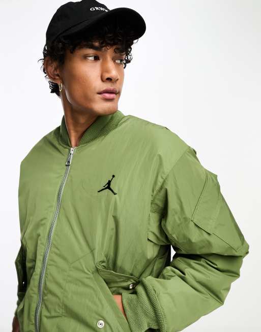 Olive green sale jordan jacket