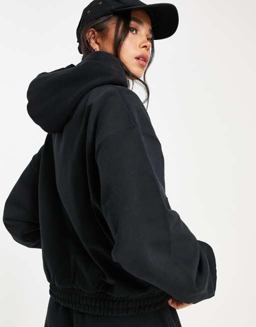 Jordan - Essentials - Fleece hoodie zonder sluiting in zwart, 2 van 4
