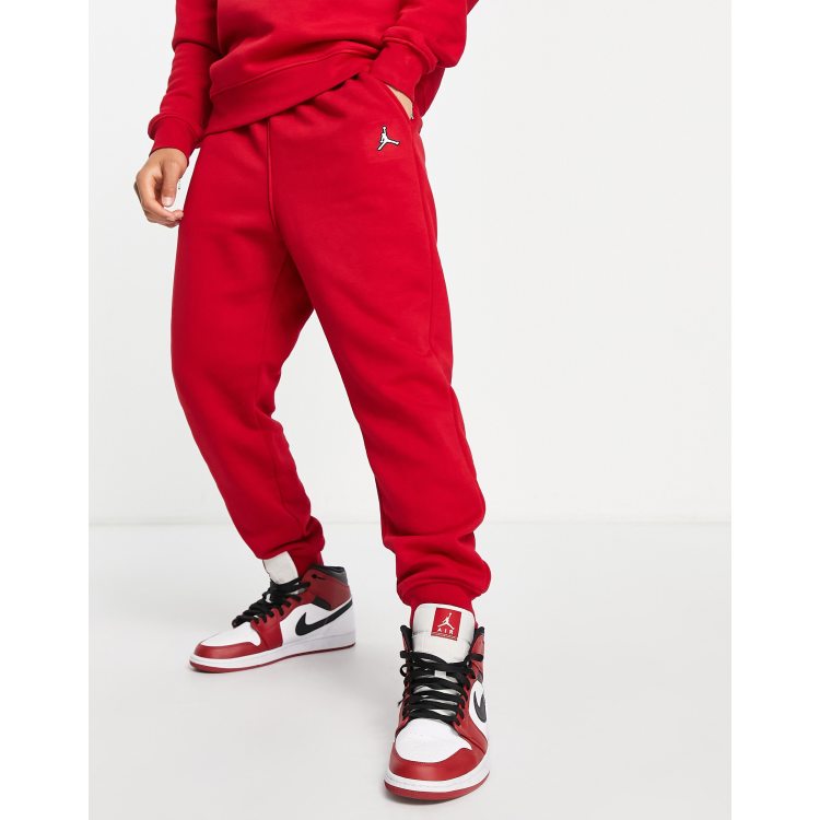 Air Jordan Essential Mens Fleece Pants Gym Red, £53.00