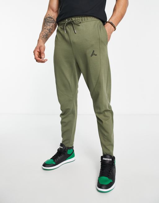 Olive green 2025 jordan joggers