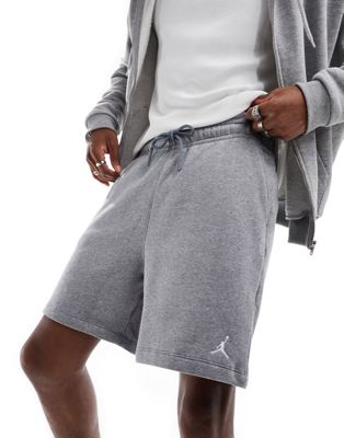Jordan Essentials fleese shorts in heather grey - ASOS Price Checker