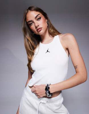 Jordan Essentials Tank Top In White