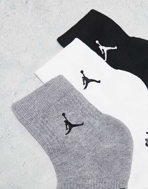 Gray jordan clearance socks