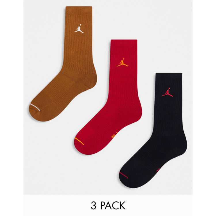 Chaussette shop jordan rouge