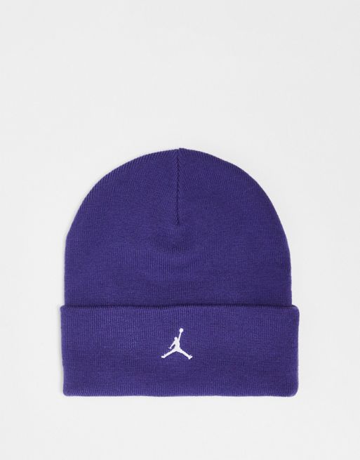 Jordan – Fioletowa czapka beanie z logo