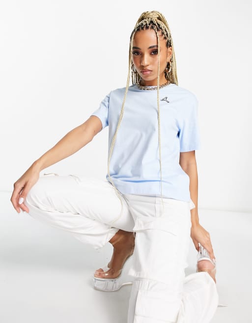Jordan – Flight – Basic-T-Shirt in Blau