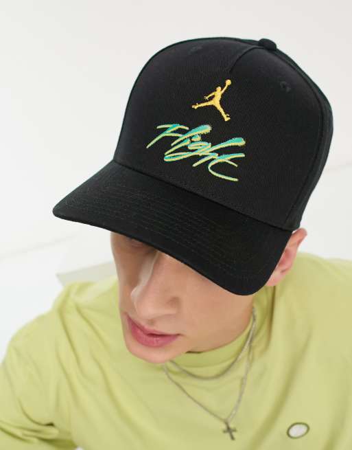 Jordan Flight cap in black