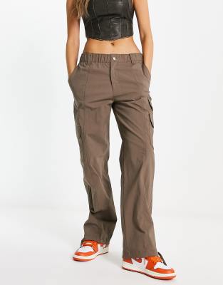 Jordan Jordan Flight cargo trousers in stone-Grey