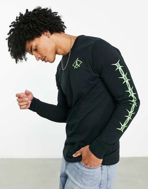 Jordan Flight Collections - Sort T-shirt med lange ærmer